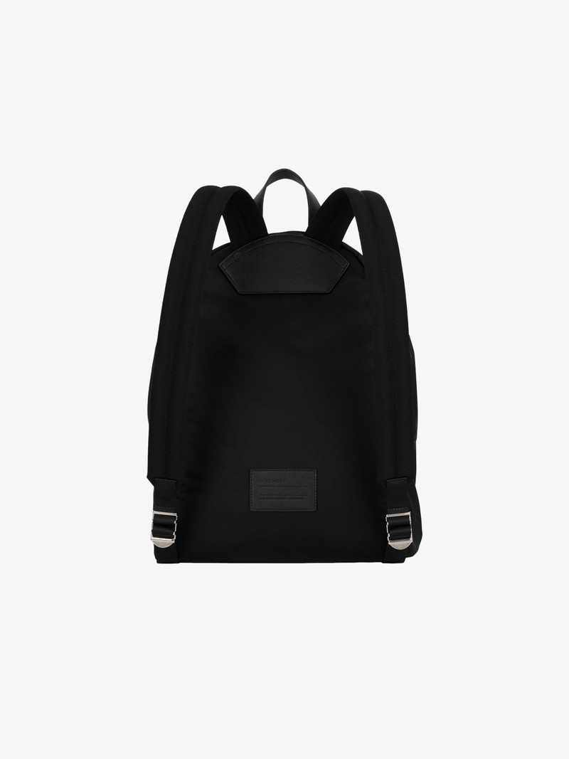 GIVENCHY embroidered backpack in nylon 3