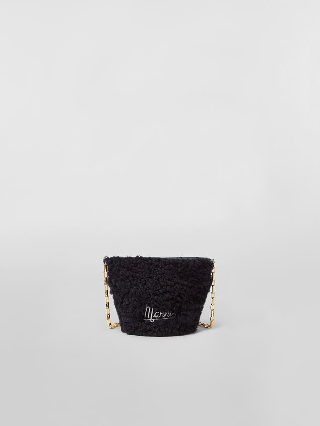 DEPOT BAG IN SHEARLING AND CALFSKIN - 1