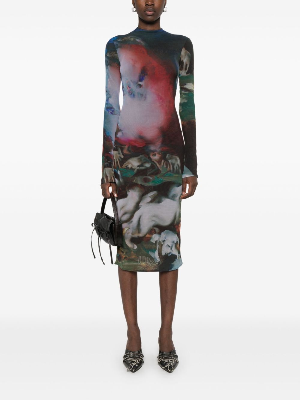 x Ambera Wellmann Impossession midi dress - 2