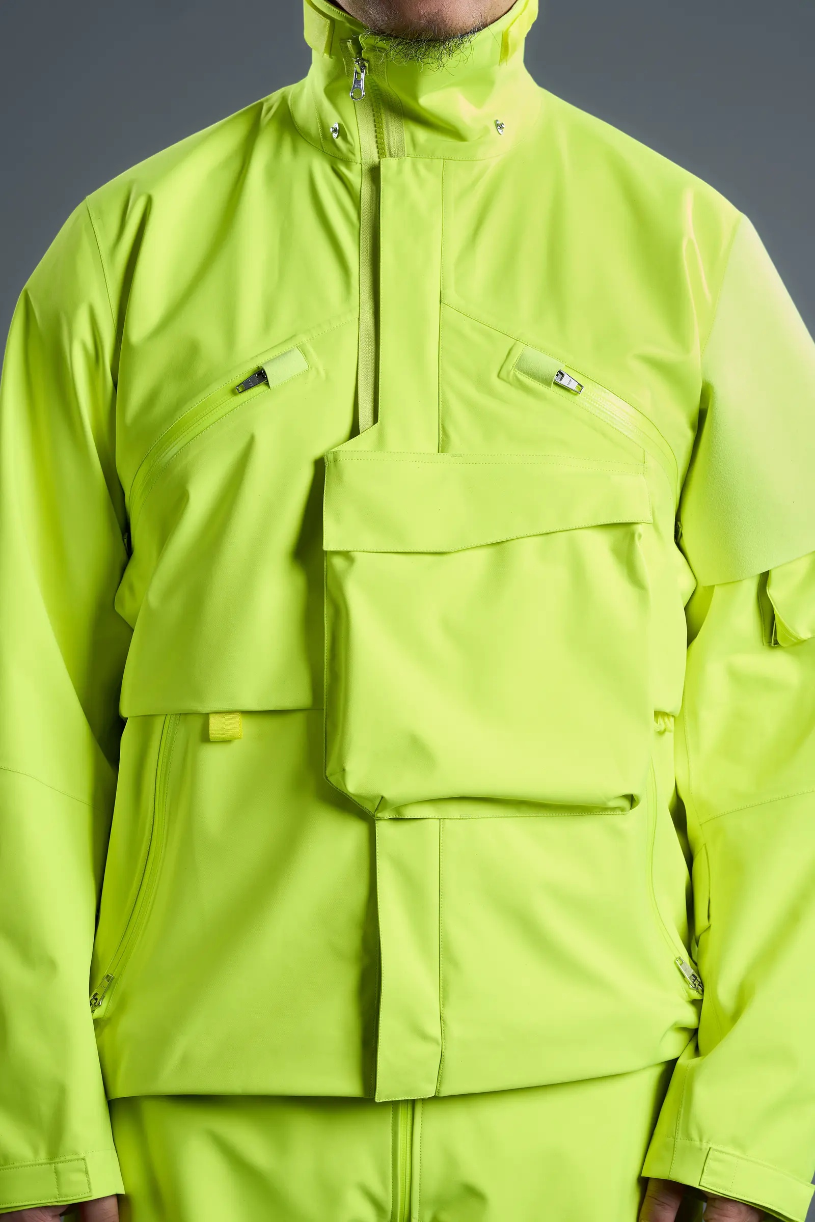 J1W-GTV 2.5L Gore-Tex Interops Jacket Hi-Vis Yellow - 27