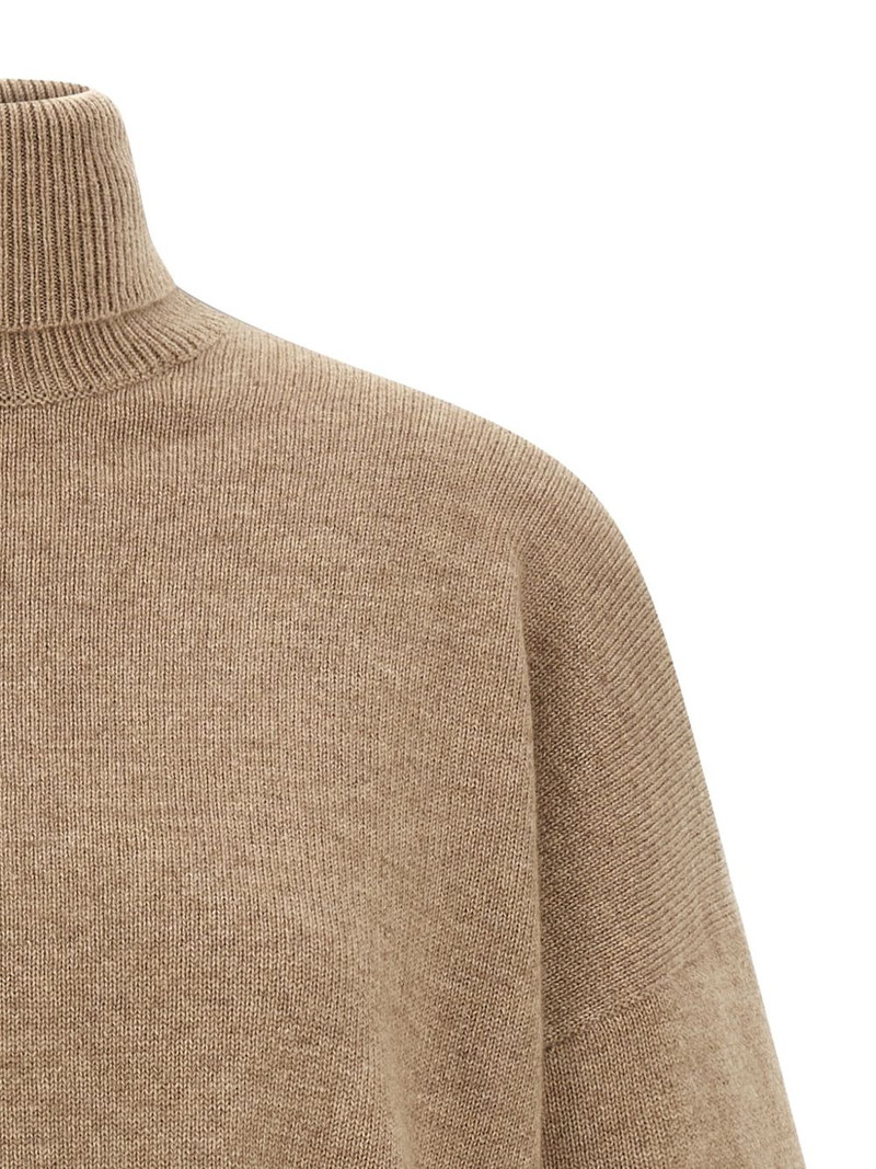 sequin-embellished high-neck sweater 4