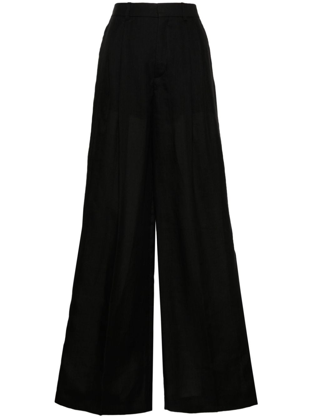 wide-leg sailor trousers - 1