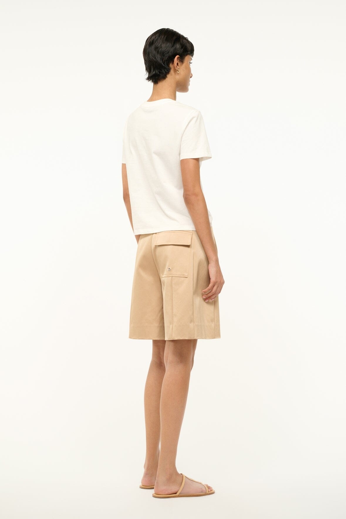 STAUD MENDOZA SHORT CAMEL - 5