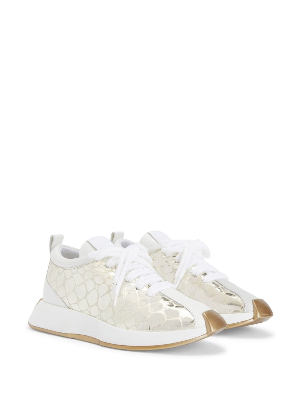 Ferox crocodile-print sneakers - 2