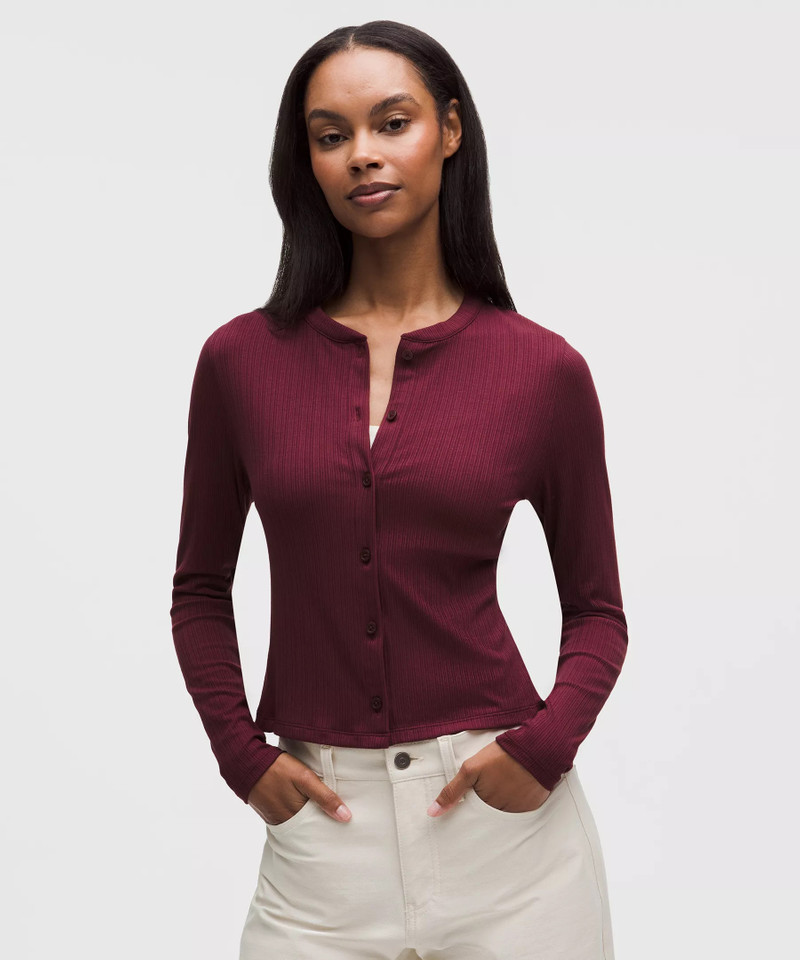 Hold Tight Micro-Rib Cardigan 1
