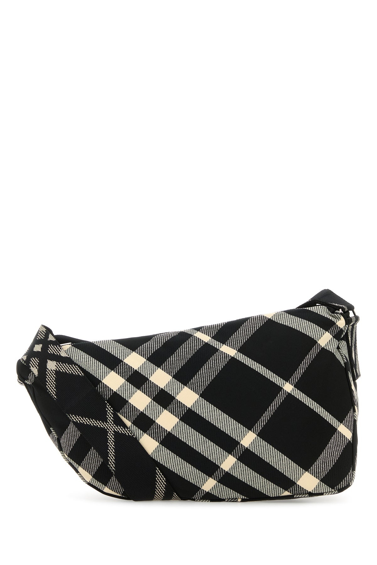 Embroidered fabric Shield crossbody bag - 3