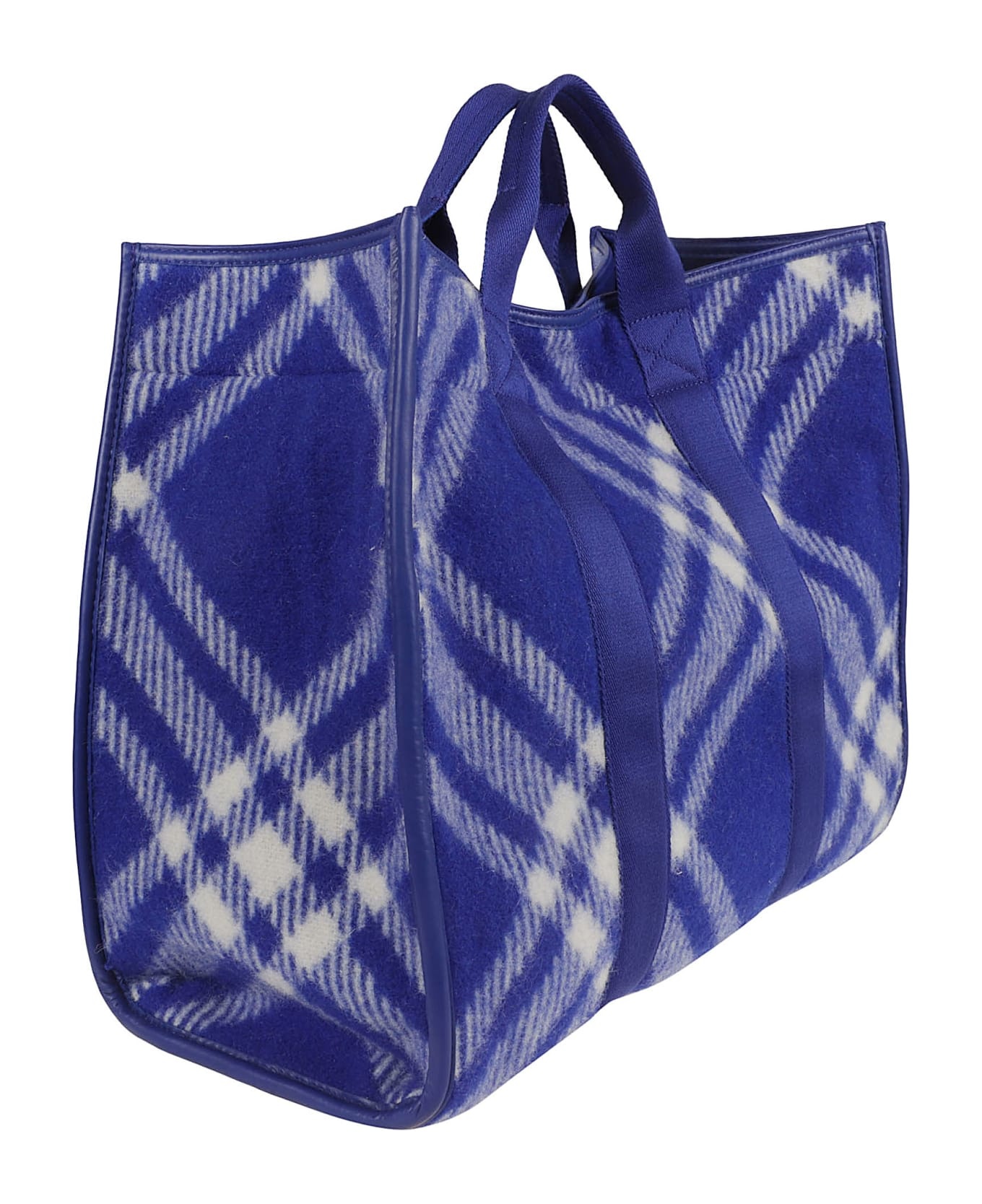 Canvas Check Tote - 3