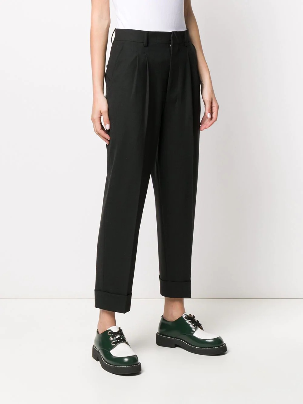 cropped tailored trousers - 3