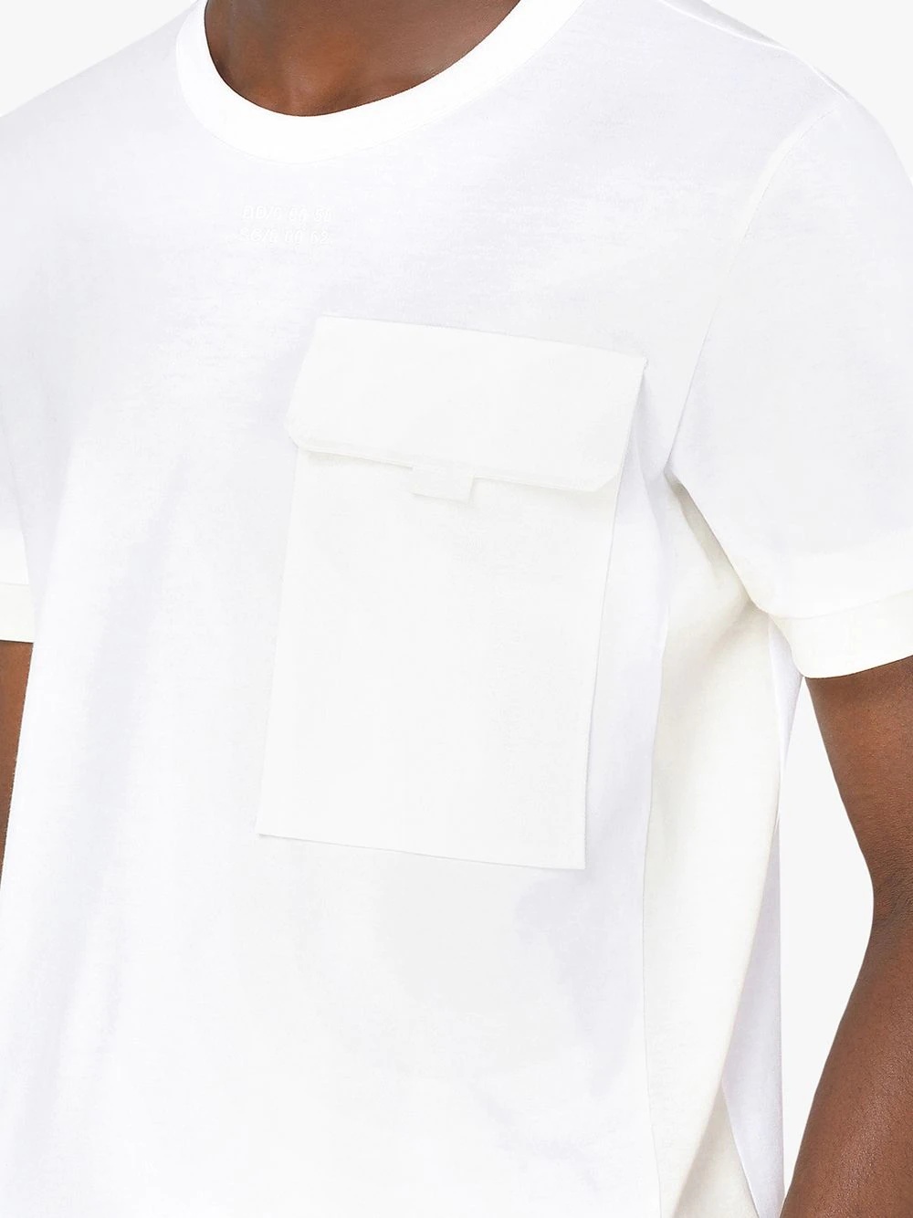 flap-pocket short-sleeve T-shirt - 5