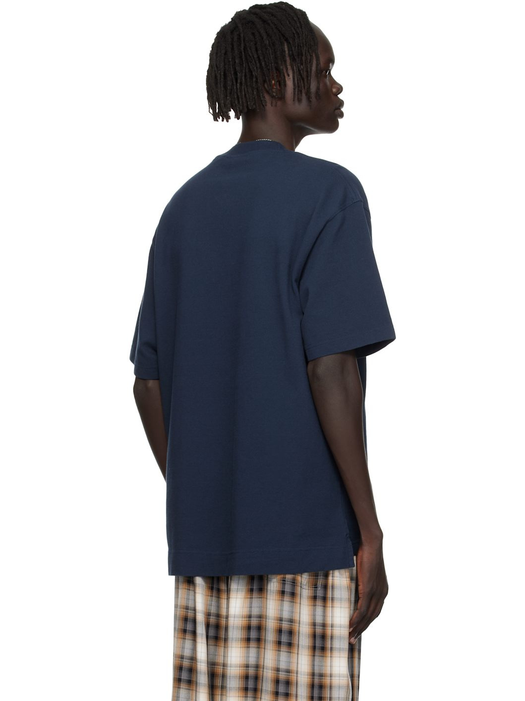 Navy Logo Relaxed Fit T-shirt - 3