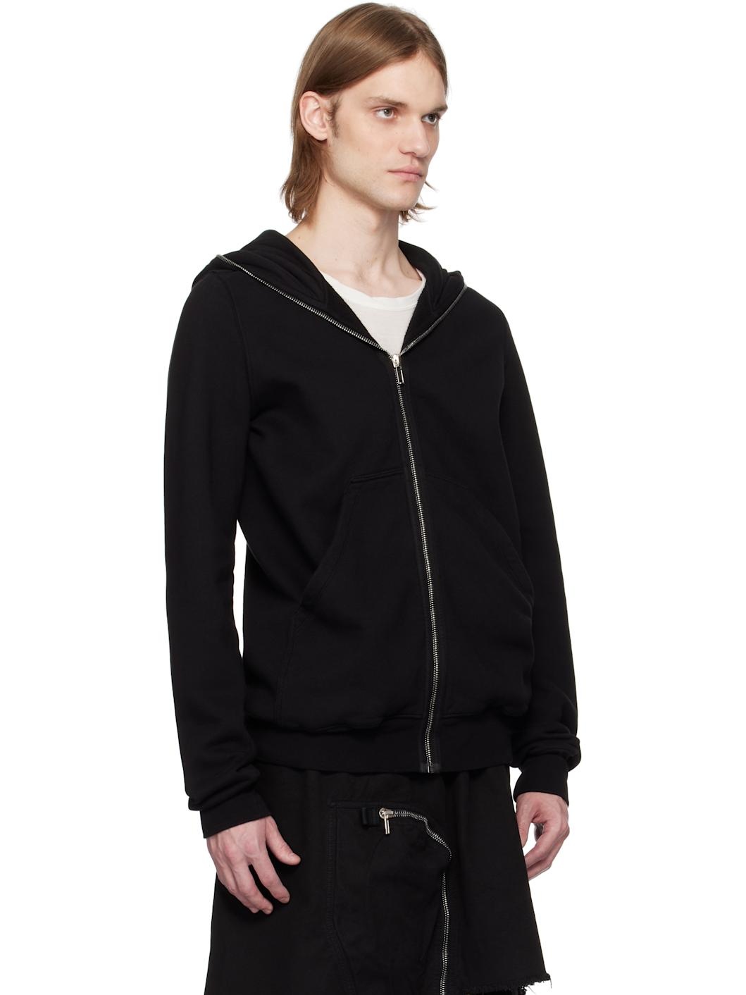 Black Hollywood Zip Hoodie - 2
