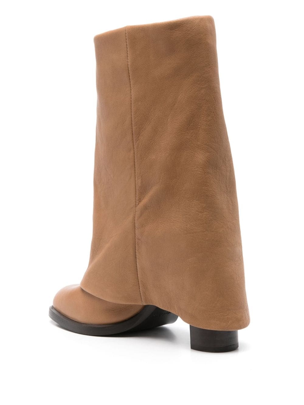 85mm debossed-logo boots - 3