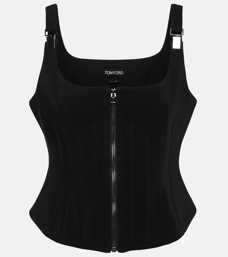 Puffed-sleeve top 1
