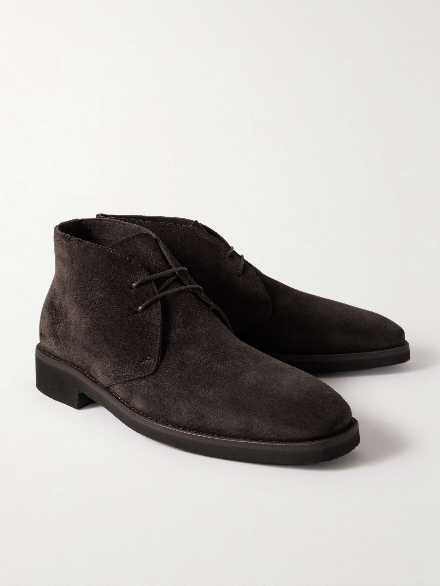 Suede Desert Boots - 4