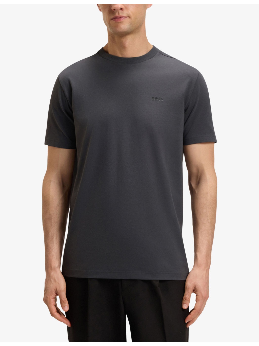 Logo-Embroidered Regular-Fit Stretch-Cotton T-Shirt - 4