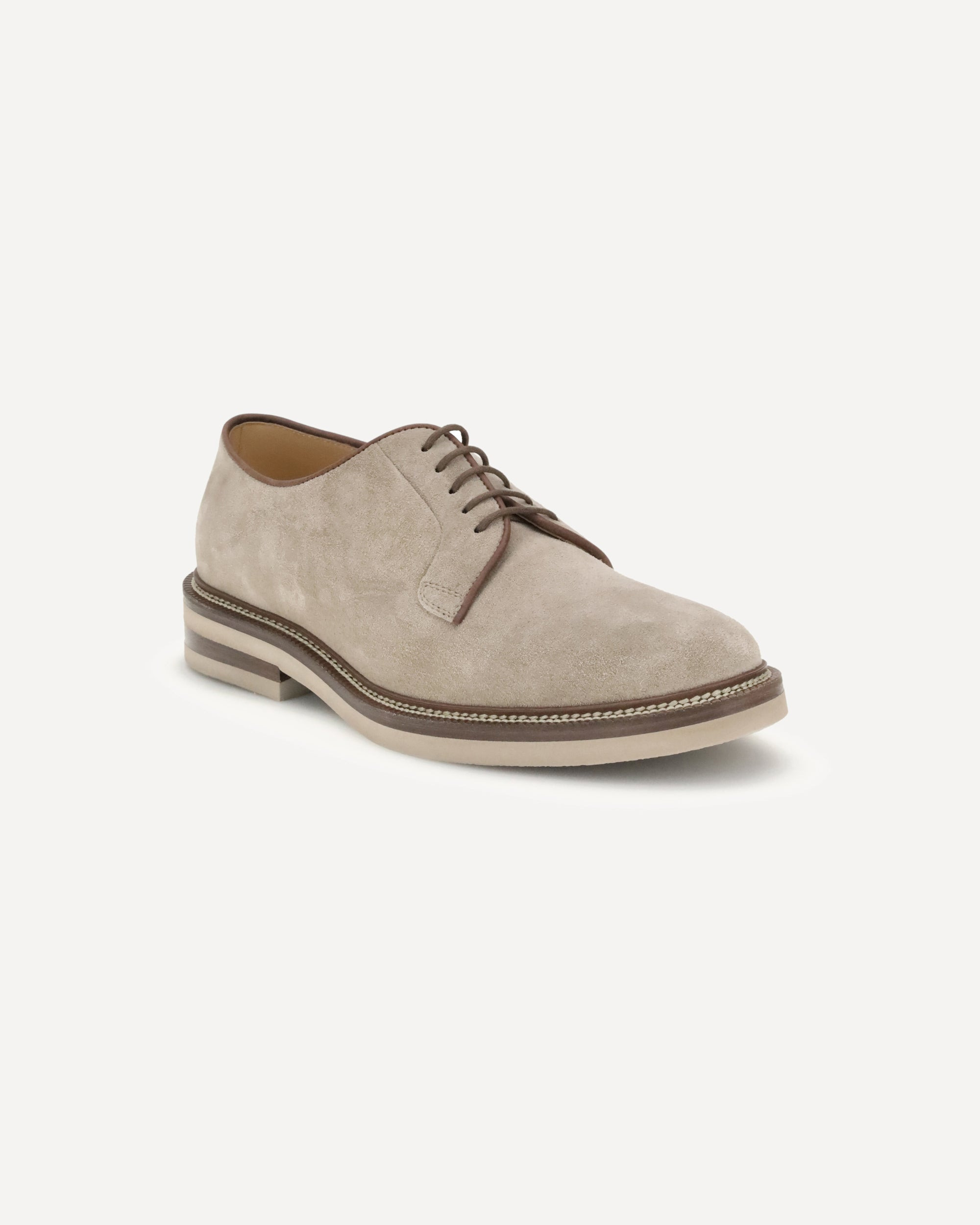 Suede Derby lace-up Shoes - 2