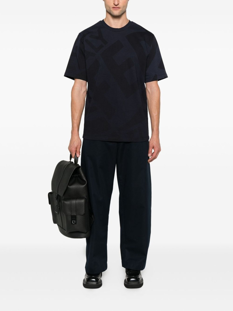 FERRAGAMO graphic-print cotton T-shirt outlook