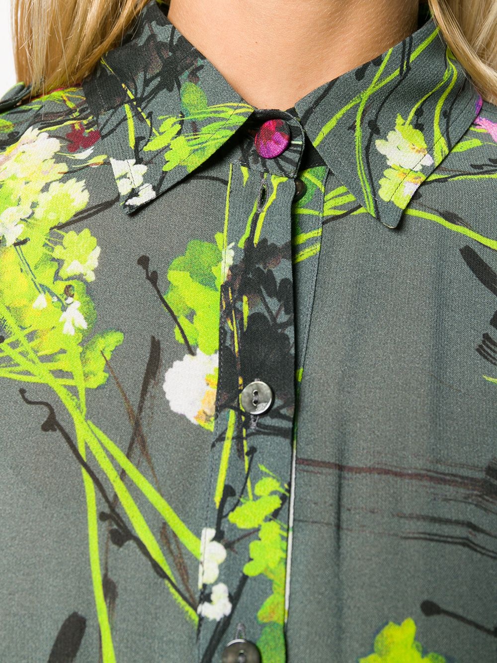 floral print shirt - 5