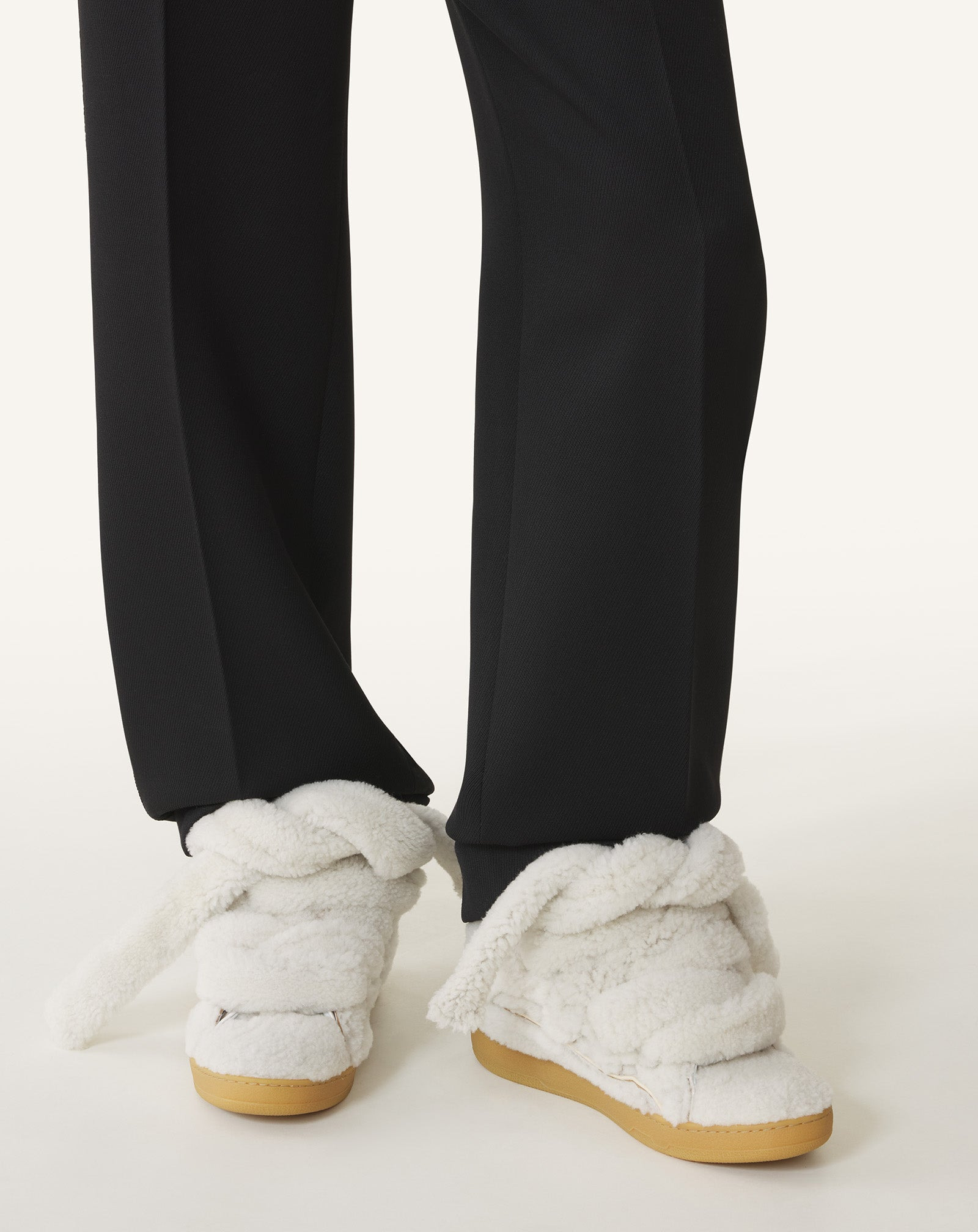 CURB SNEAKERS IN SHEARLING - 7