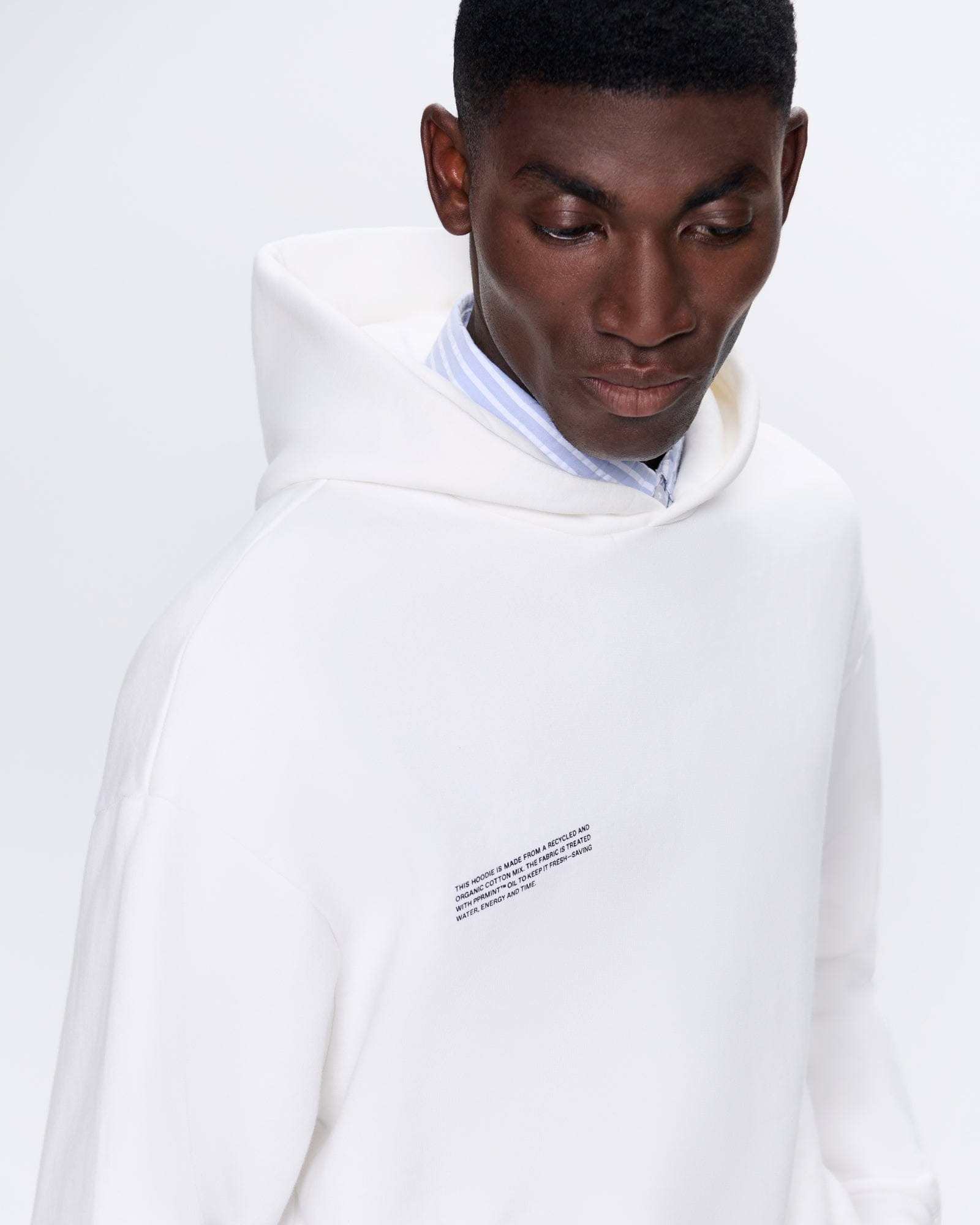 Mens 365 Heavyweight Hoodie - Off-White - 5