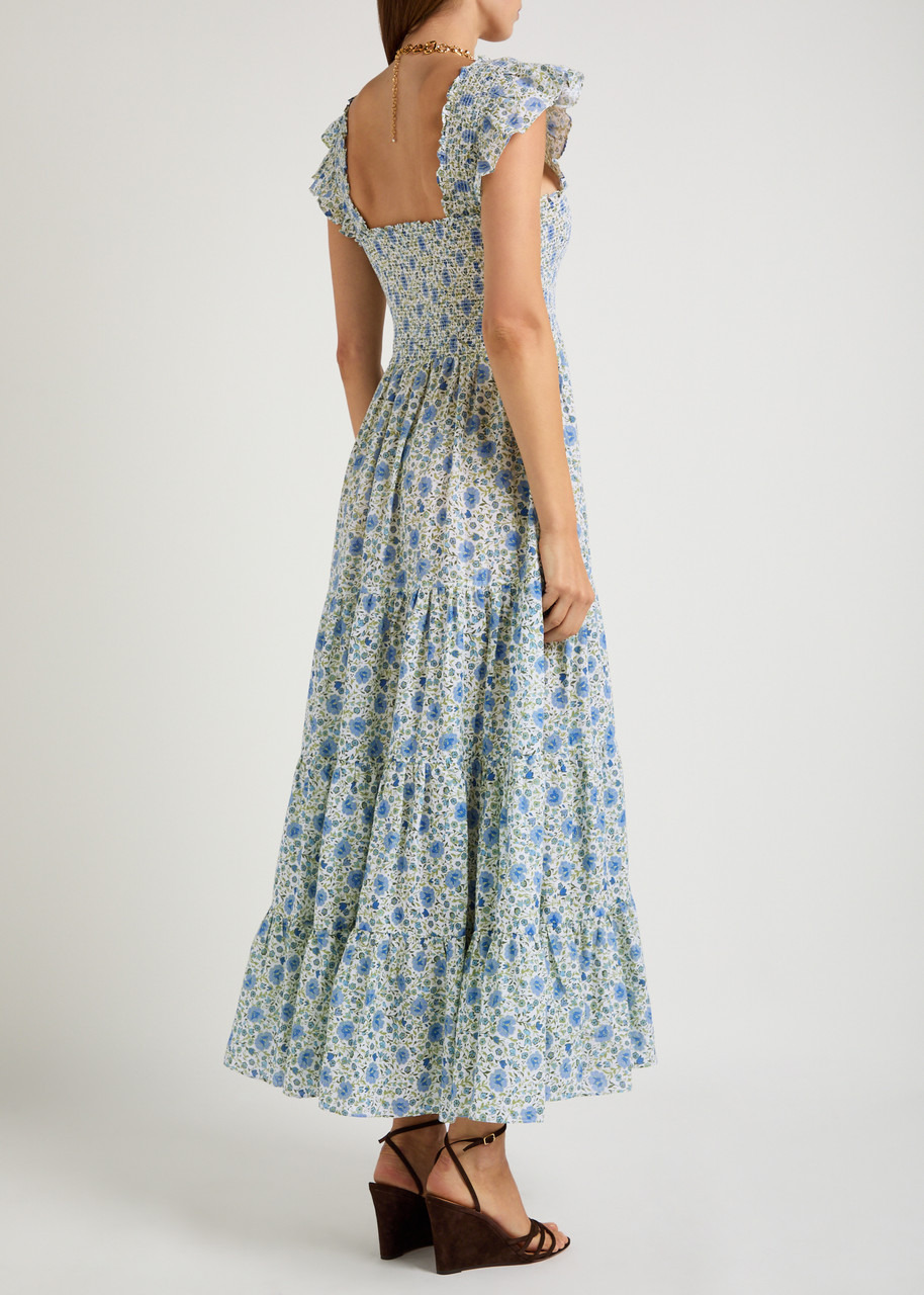 Rixo Kendall Floral-print Cotton Midi Dress - 3