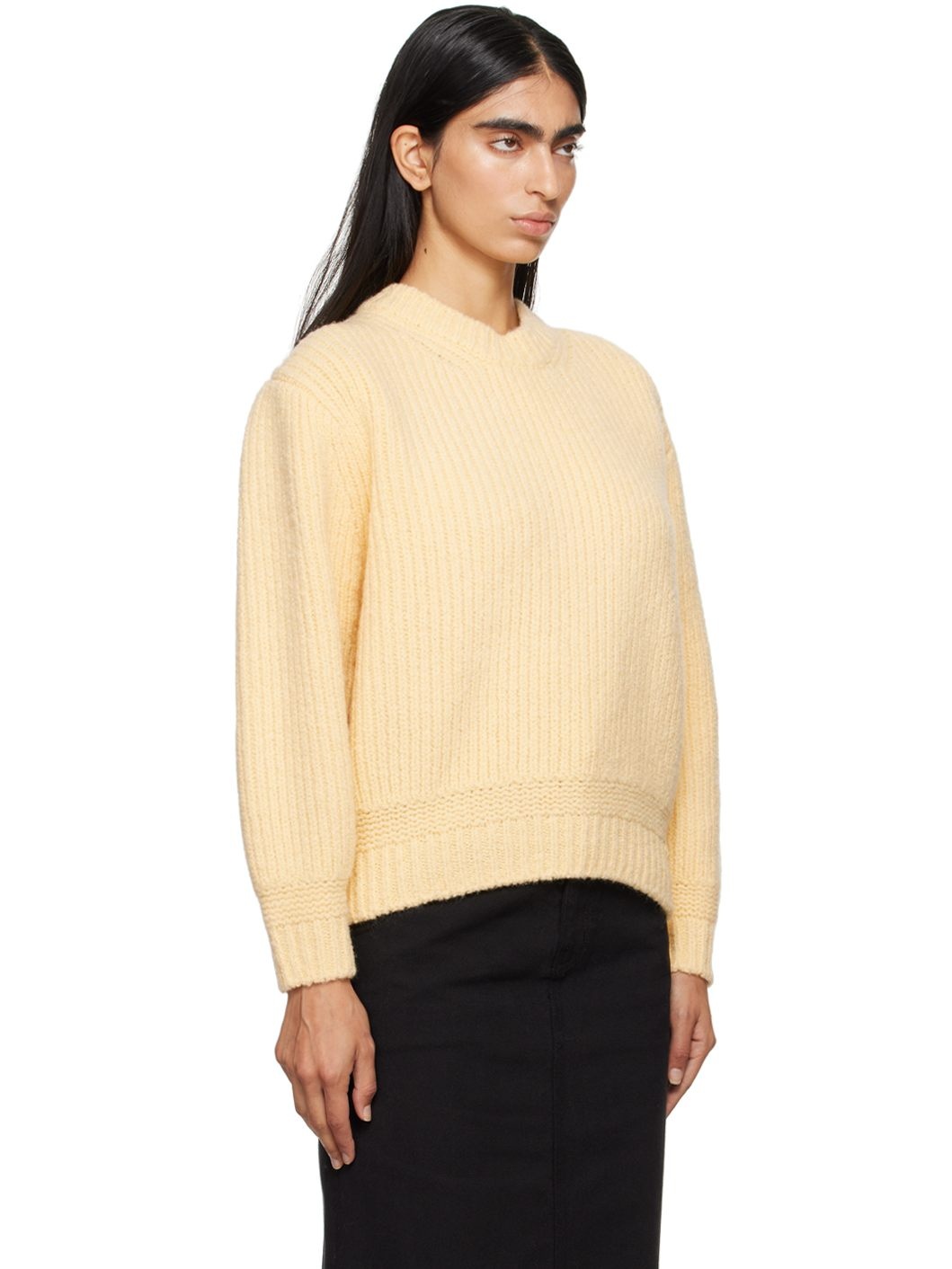 Yellow Tobu Volume Sweater - 2