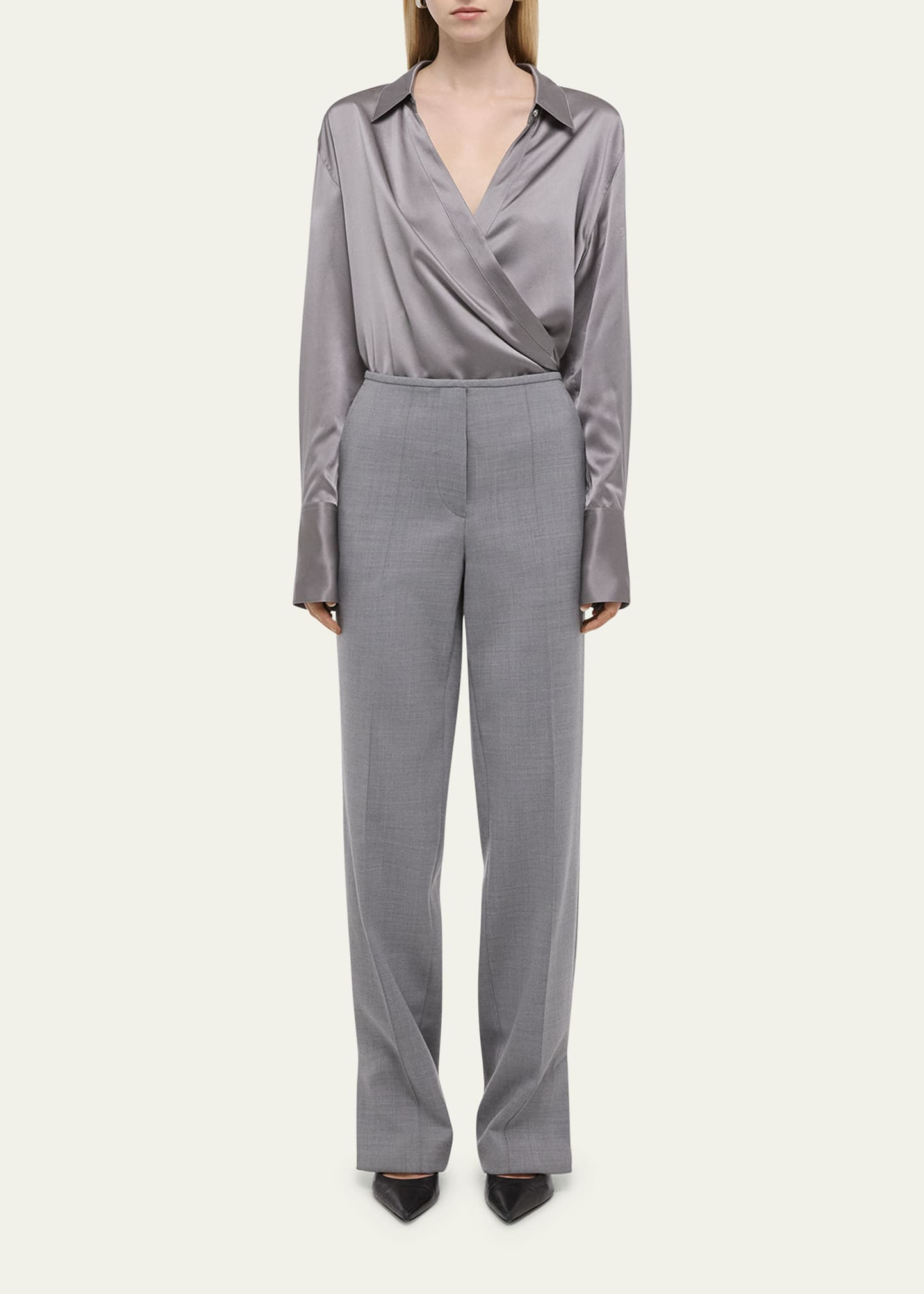 Low-Rise Car Trousers - 2