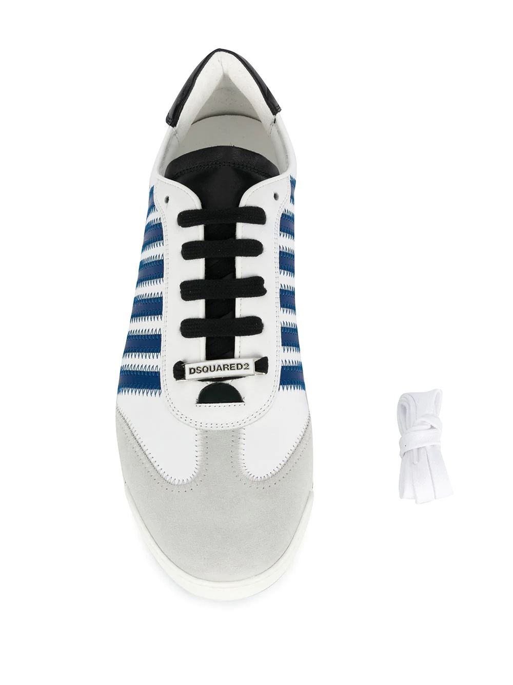 New Runner striped panel sneakers - 4