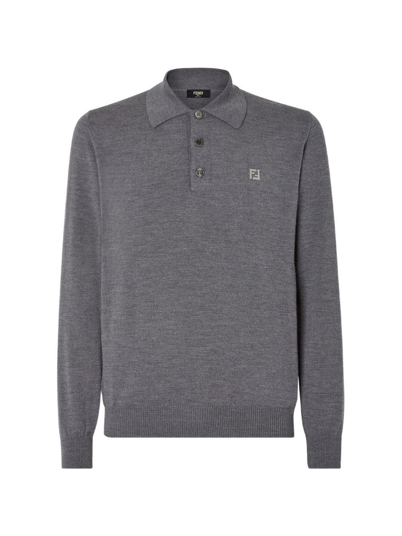 long-sleeve polo shirt 1