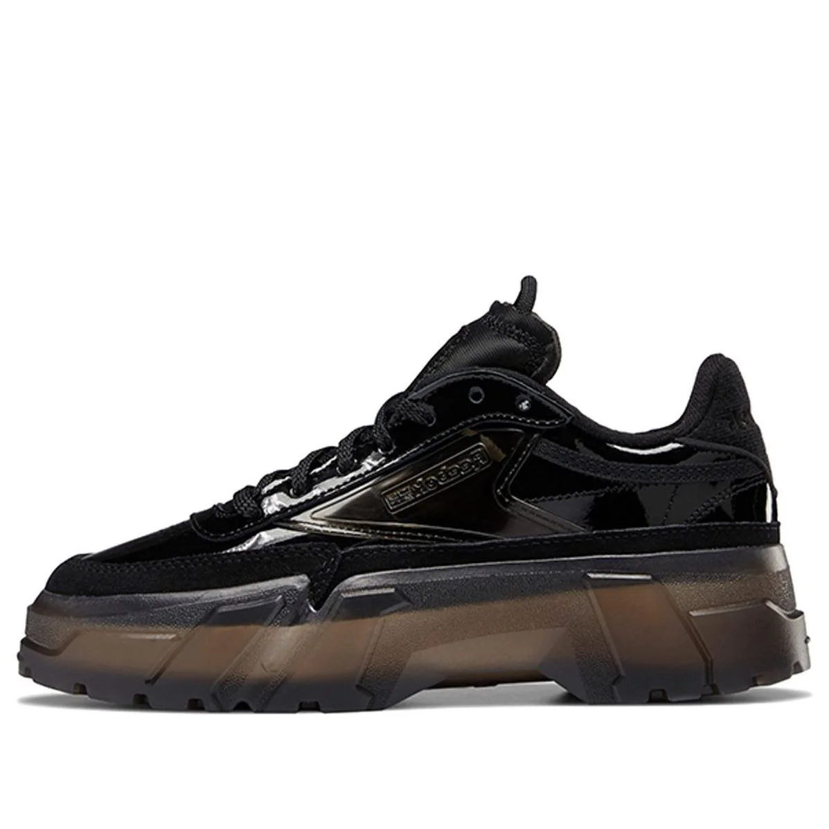 (WMNS) Reebok Cardi B x Club C 'Core Black' H01009 - 1