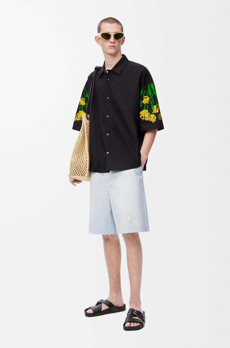 Loewe Short sleeve shirt in cotton outlook