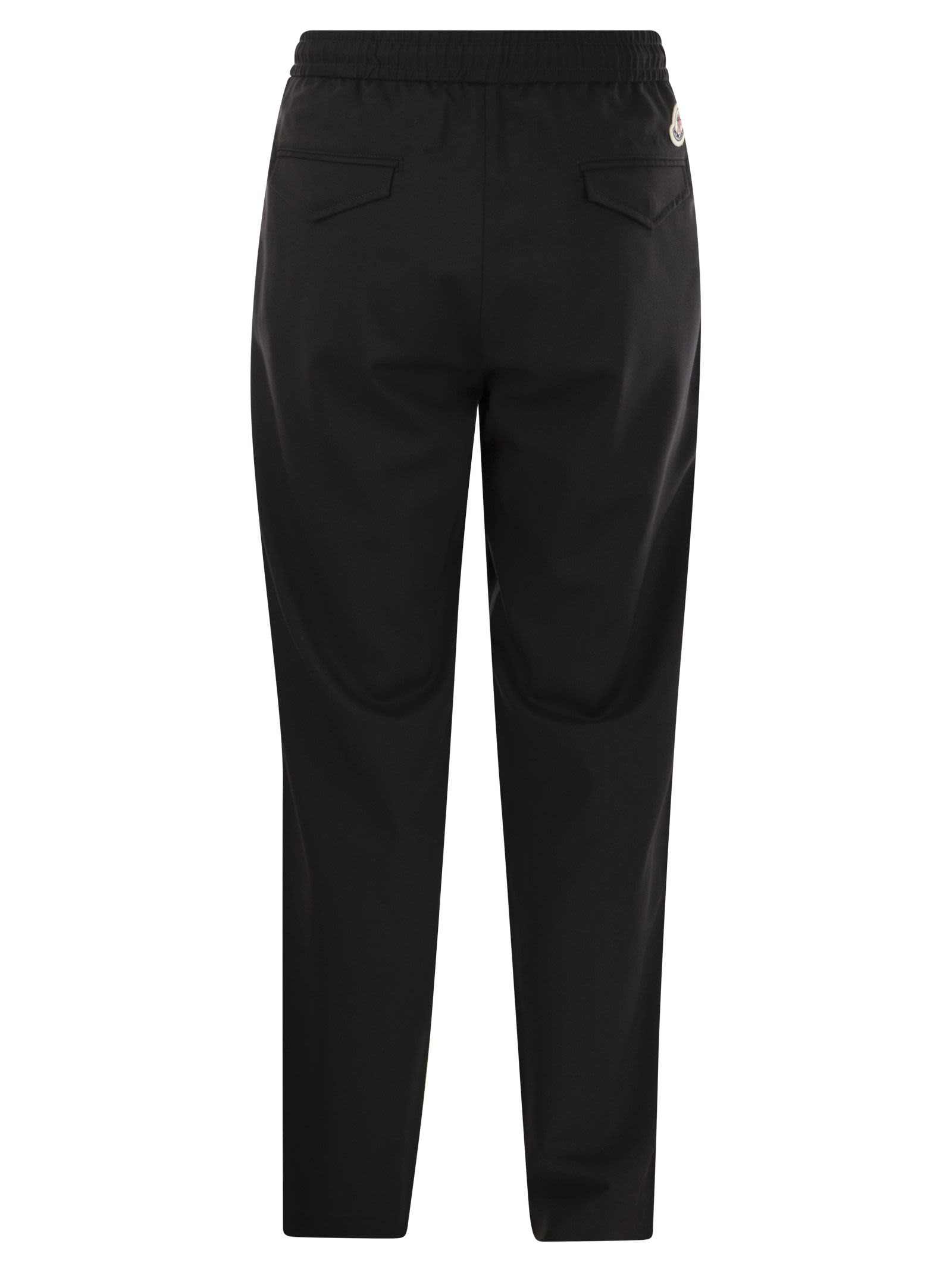 Moncler Men Wool Gabardine Joggers - 2