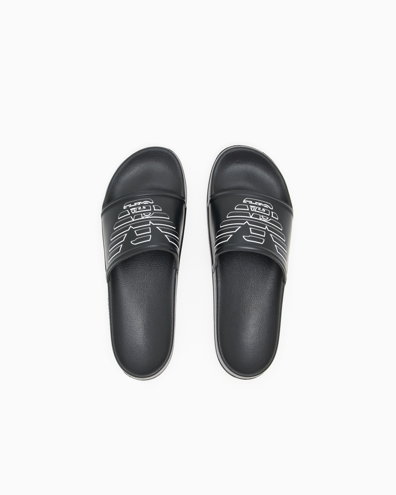 PVC SLIDES WITH OVERSIZED, EMBOSSED EAGLE - 3