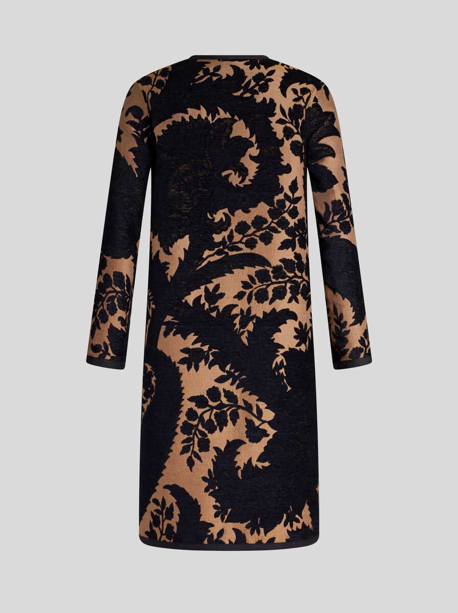 REVERSIBLE CHENILLE JACQUARD COAT - 8