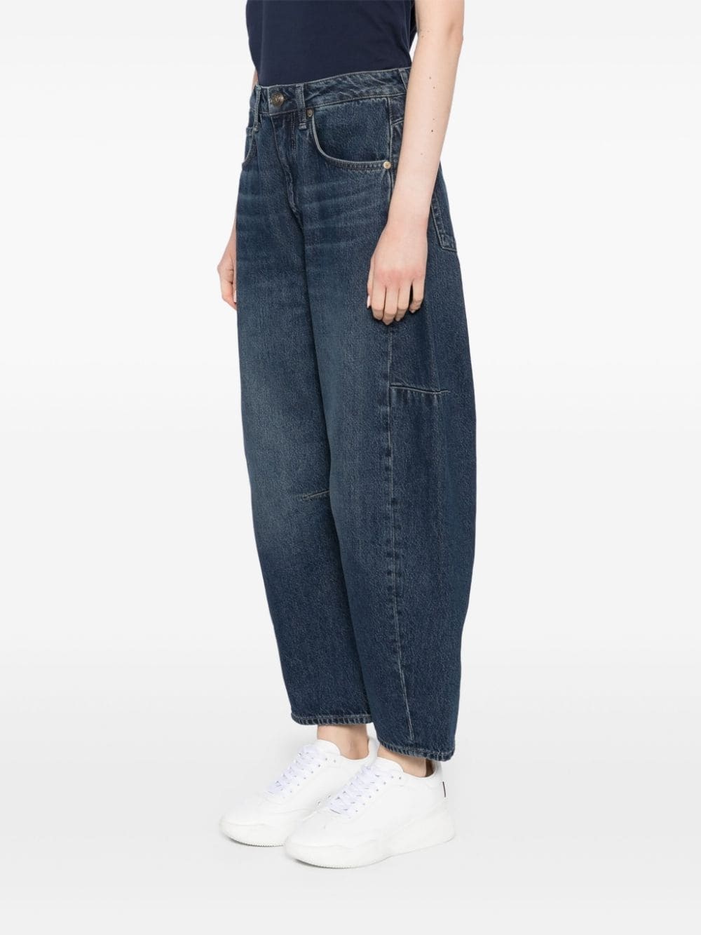 Charlie ankle barrel-leg jeans - 3