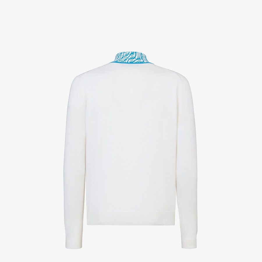 White wool jumper - 2