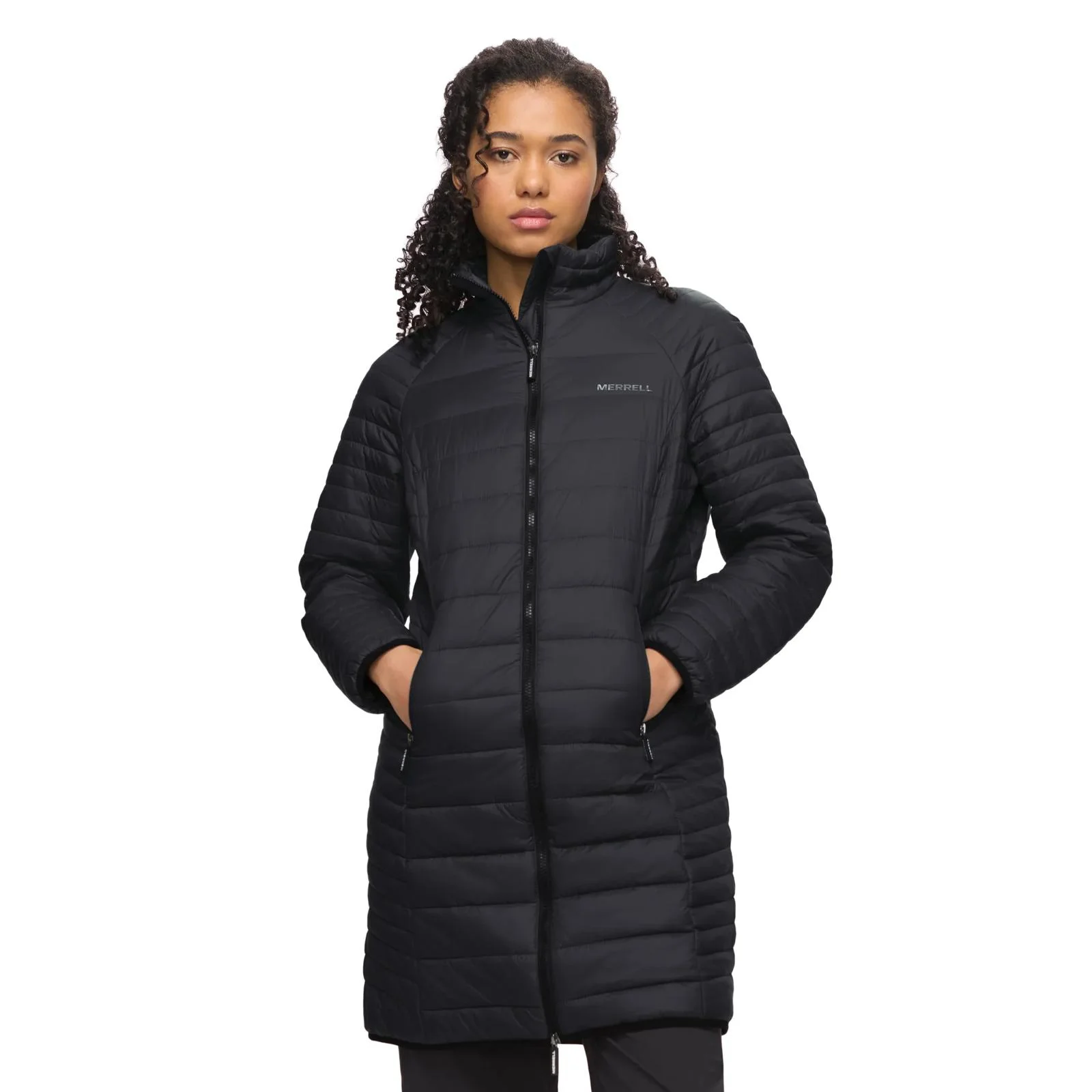 Women's Coldwater Lightweight Long Puffer Jacket - 1