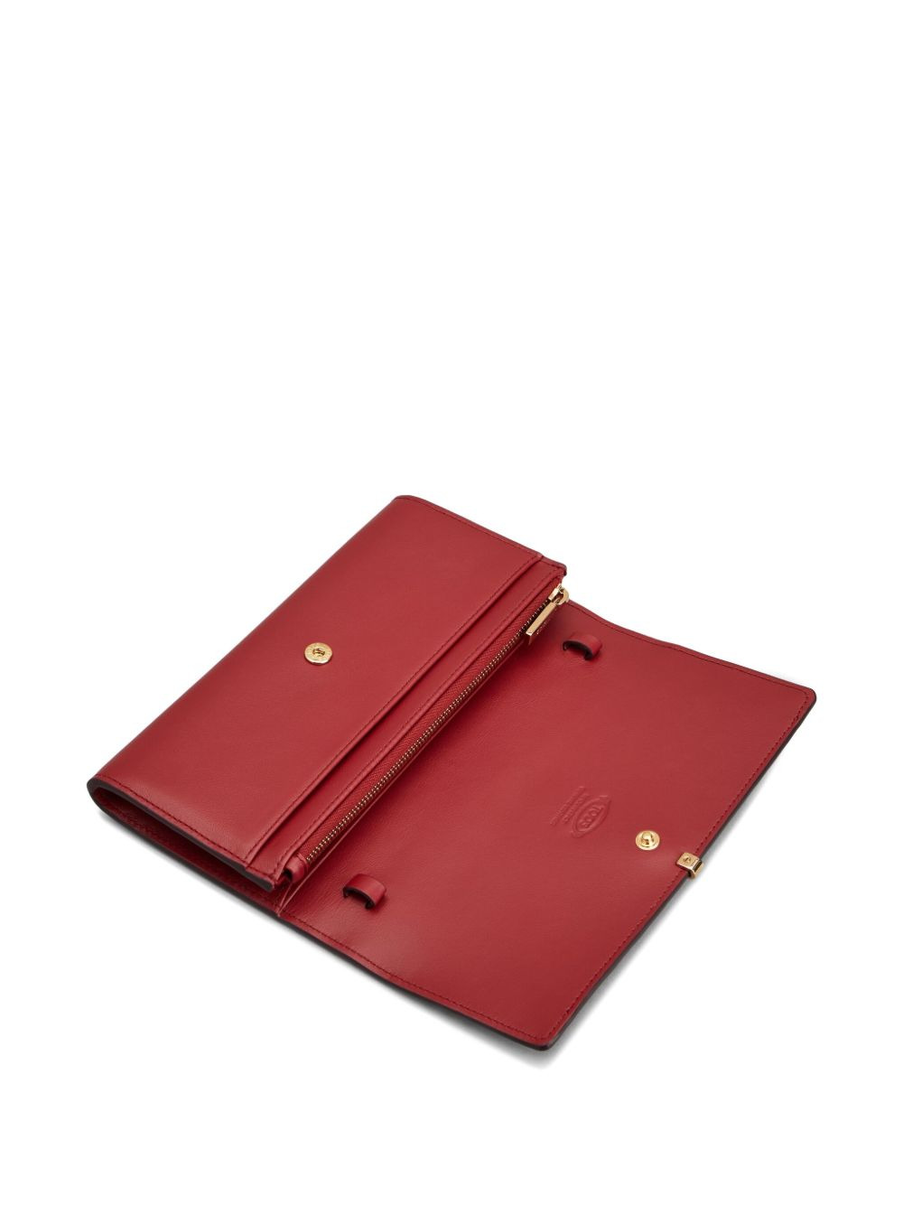 chain-strap leather wallet - 4