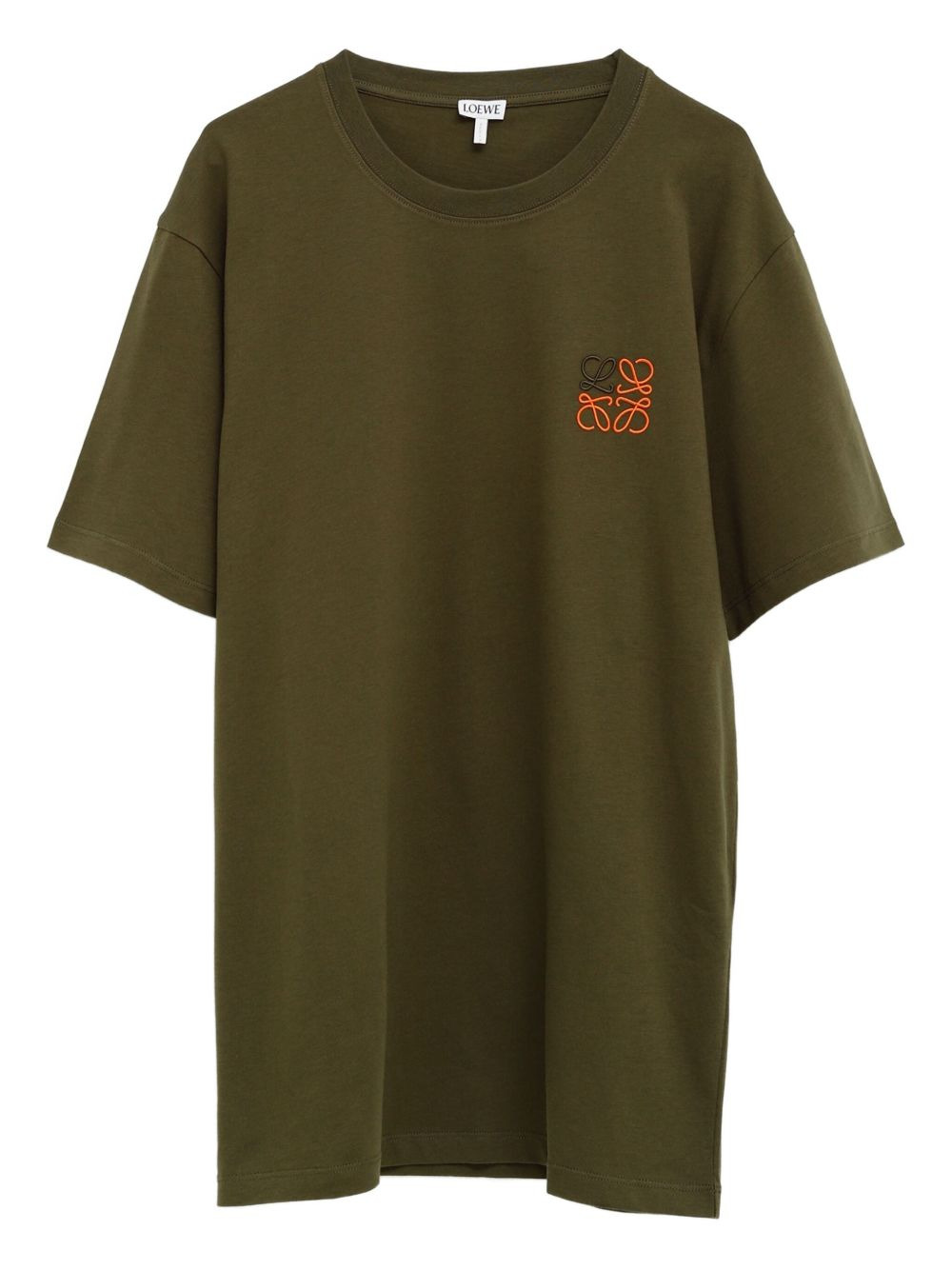 Anagram-embroidered T-shirt - 1