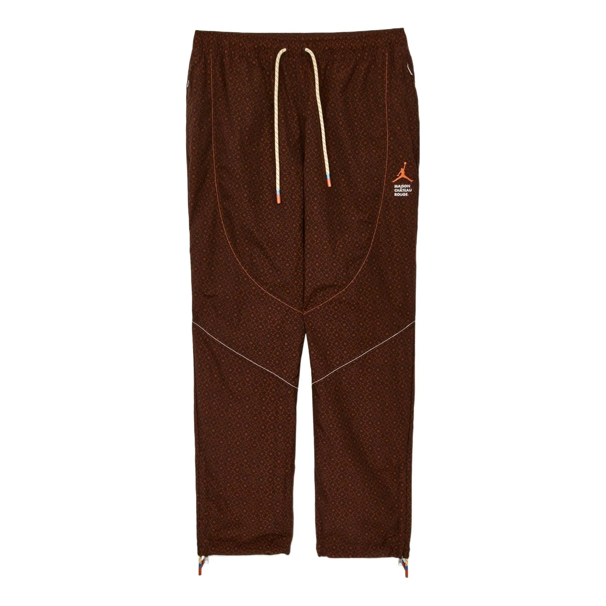 Air Jordan x Maison Chateau Rouge Crossover Woven Lacing Sports Pants US Edition Light Yellow DN3658 - 1
