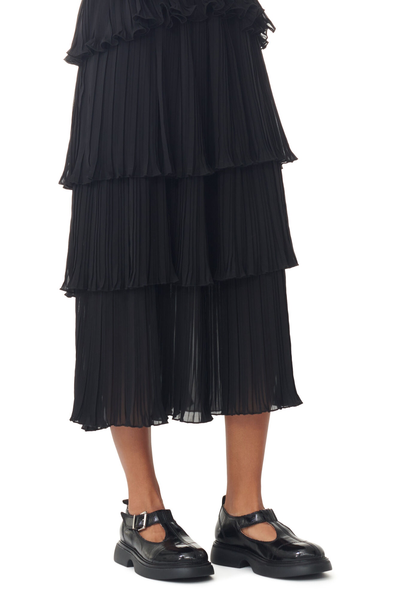 BLACK EVERYDAY BUCKLE MARY JANE SHOES - 3