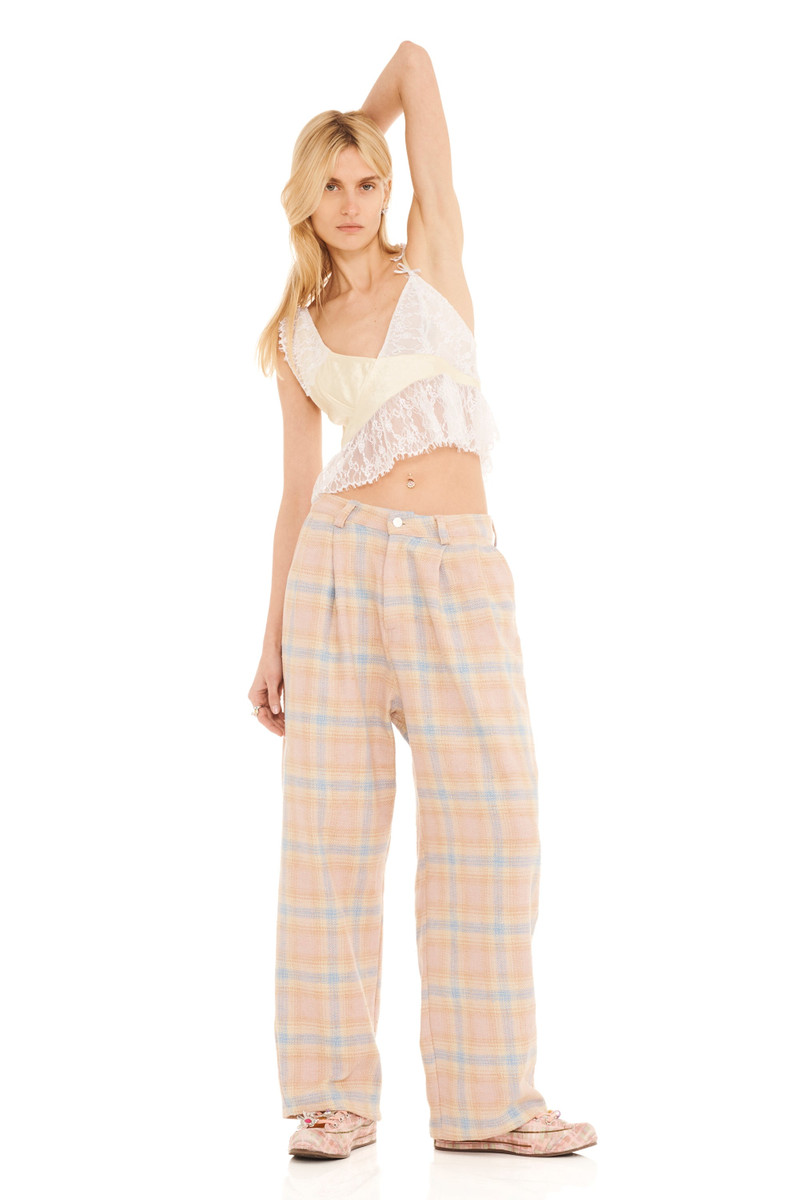 Collina Strada SEASIDE PLAID CATCHFLY PANT outlook