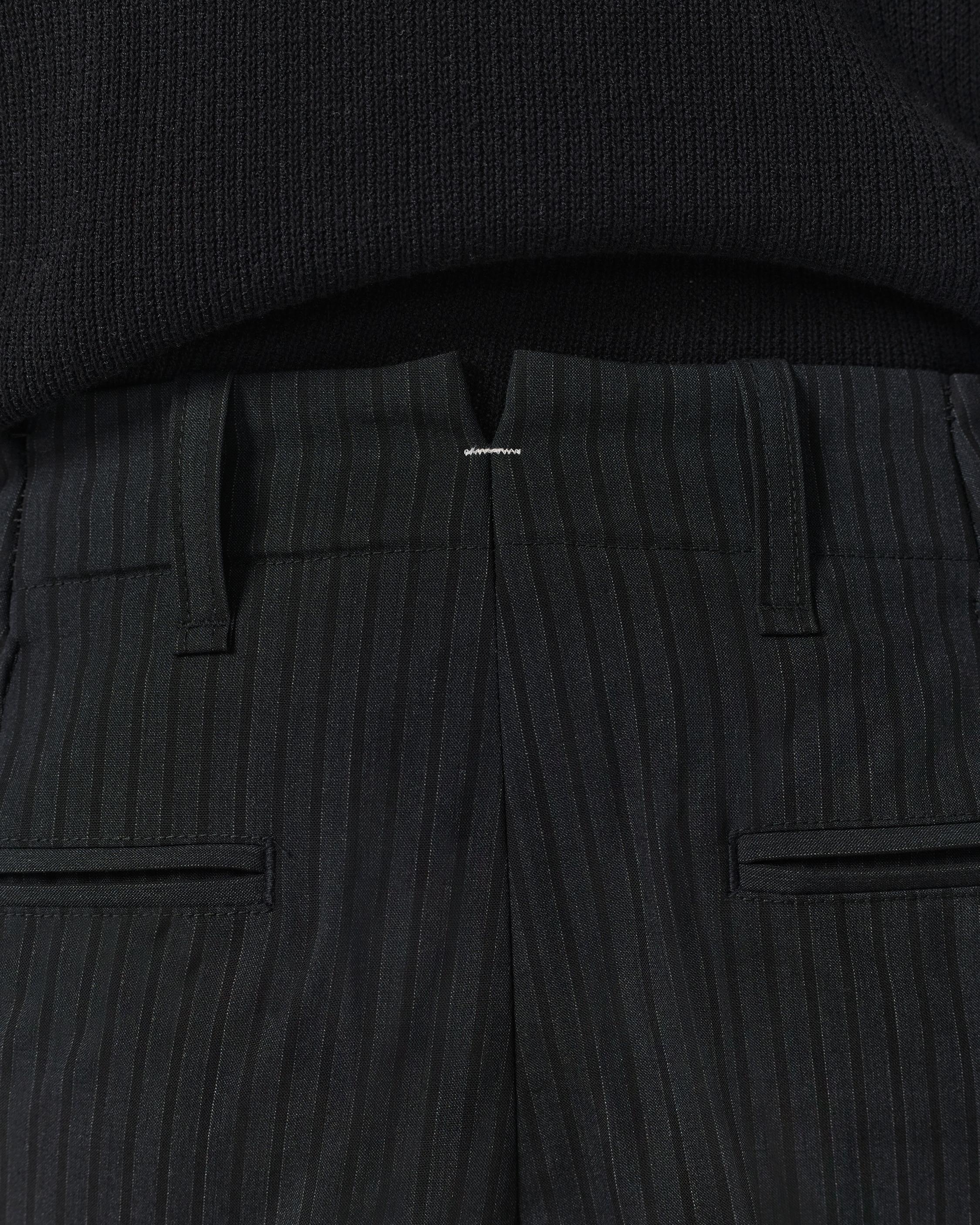 Lennox Pinstripe Italian Wool-Blend Trousers - 6