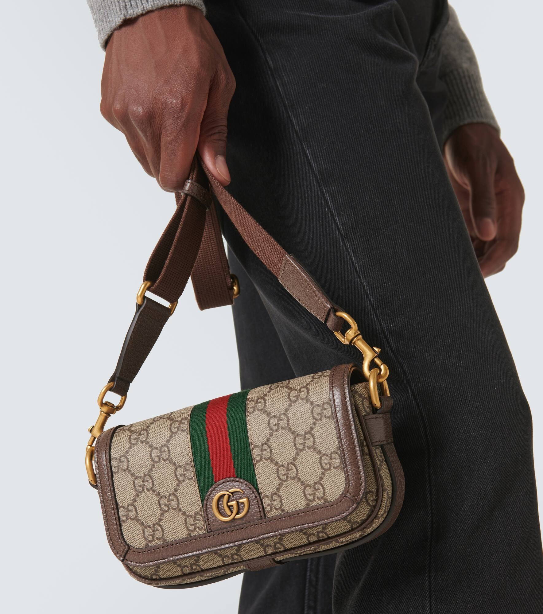 Ophidia GG Canvas Super Mini crossbody bag - 2