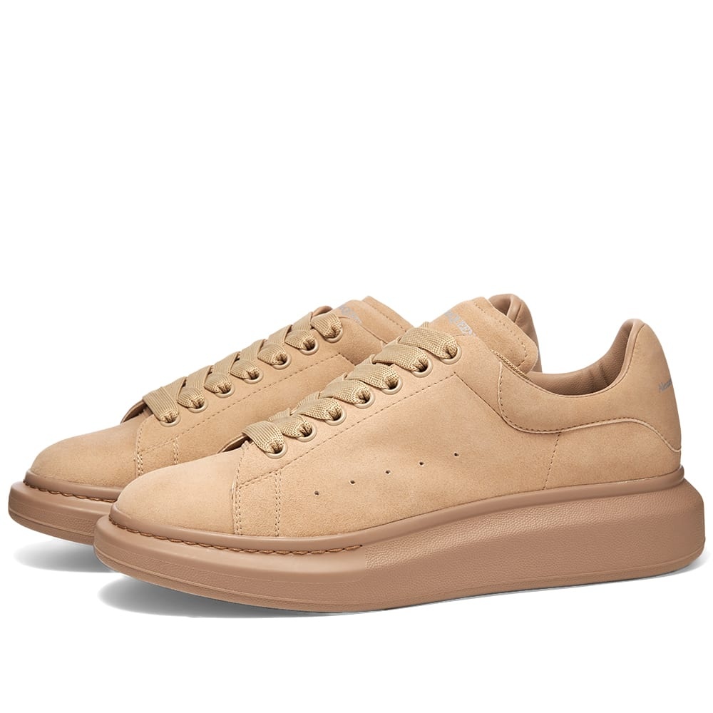 Alexander McQueen Nubuck Wedge Sole Sneaker - 1