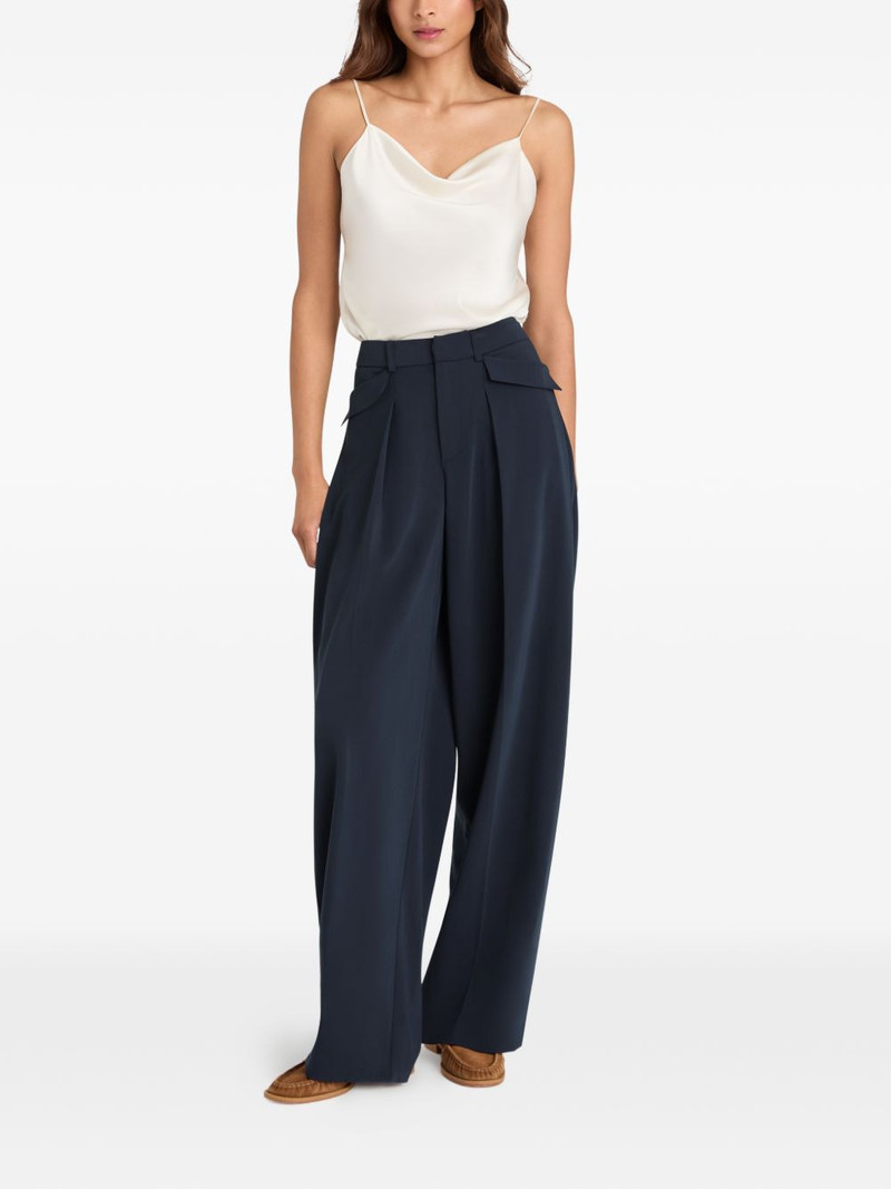 Cinq à Sept Leora pleated tailored trousers outlook