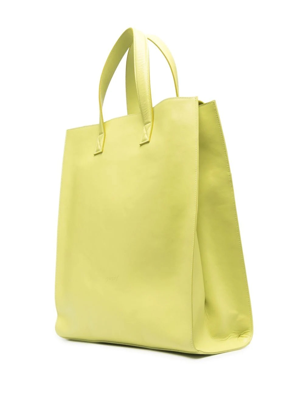 single-strap leather tote - 3