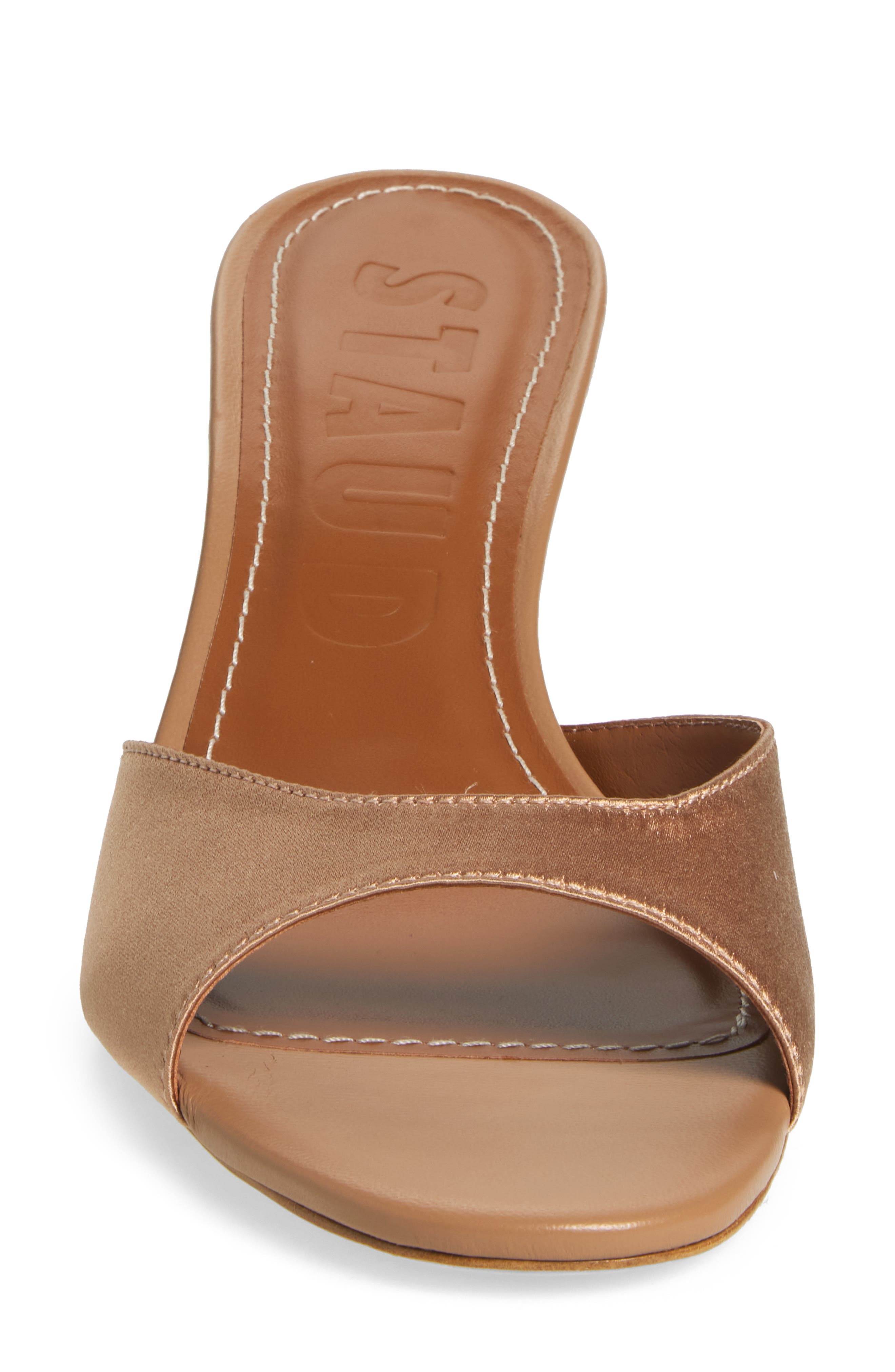 STAUD Brigitte Slide Sandal in Camel at Nordstrom - 4