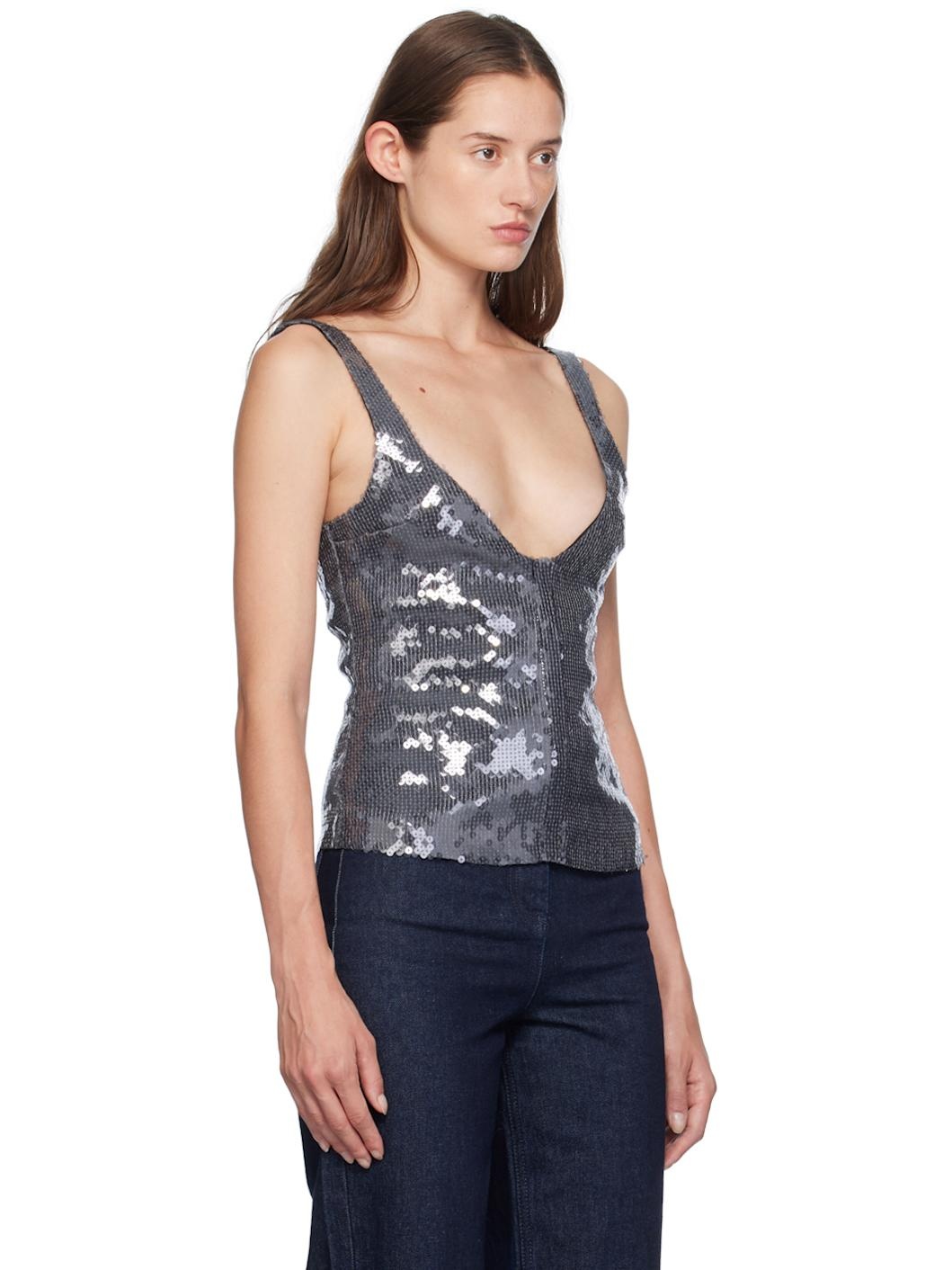 Gray Devereau Camisole - 2