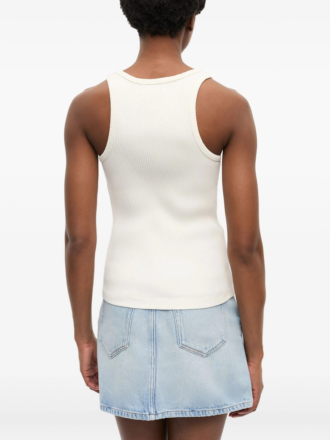 Heavy Rib Jersey Tank Top - 4